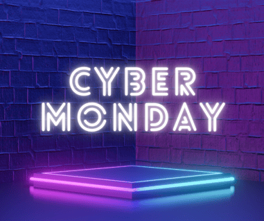 Colorful Modern Cyber Monday Facebook Post