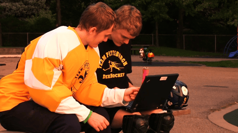 Laptop Hockey 